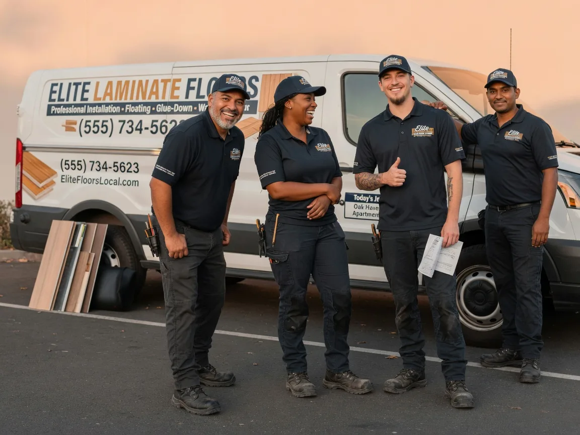 Laminate flooring installation company in New Bedford, IL